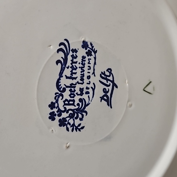 Delfts Boch Freres La Louviere plates - Picture 6 of 10